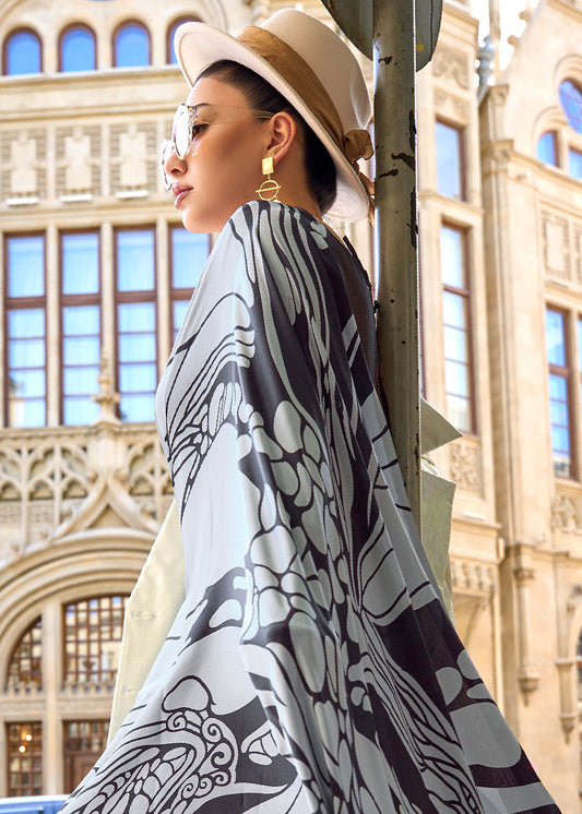 Satin Crepe Saree-013