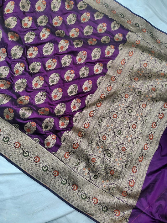 Banarasi Pure Katan Silk Saree- KT009