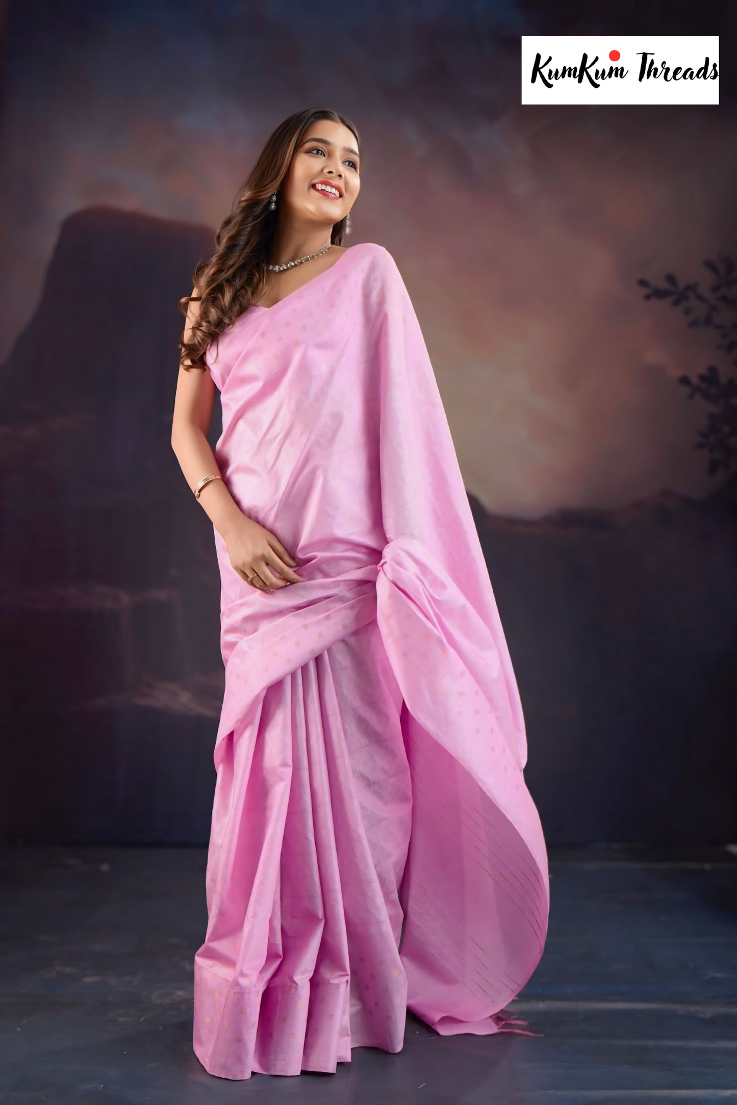 Linen Saree (Product Code -0051)