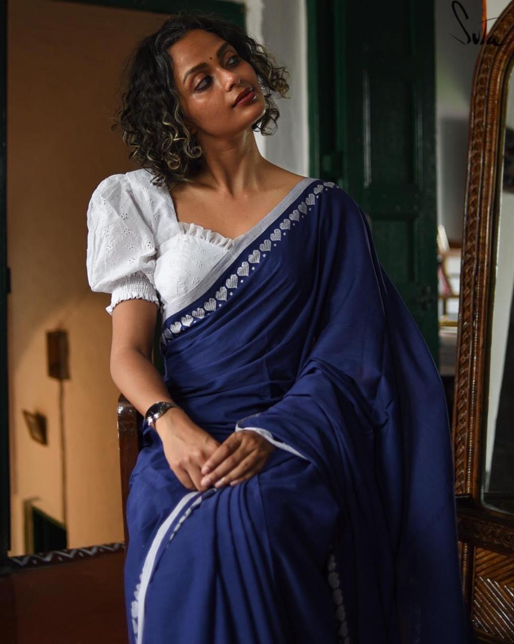 Heartfelt Elegance Khadi Saree (Product Code- 003)