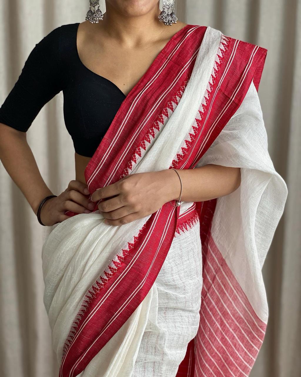 Khadi Cotton Saree-006