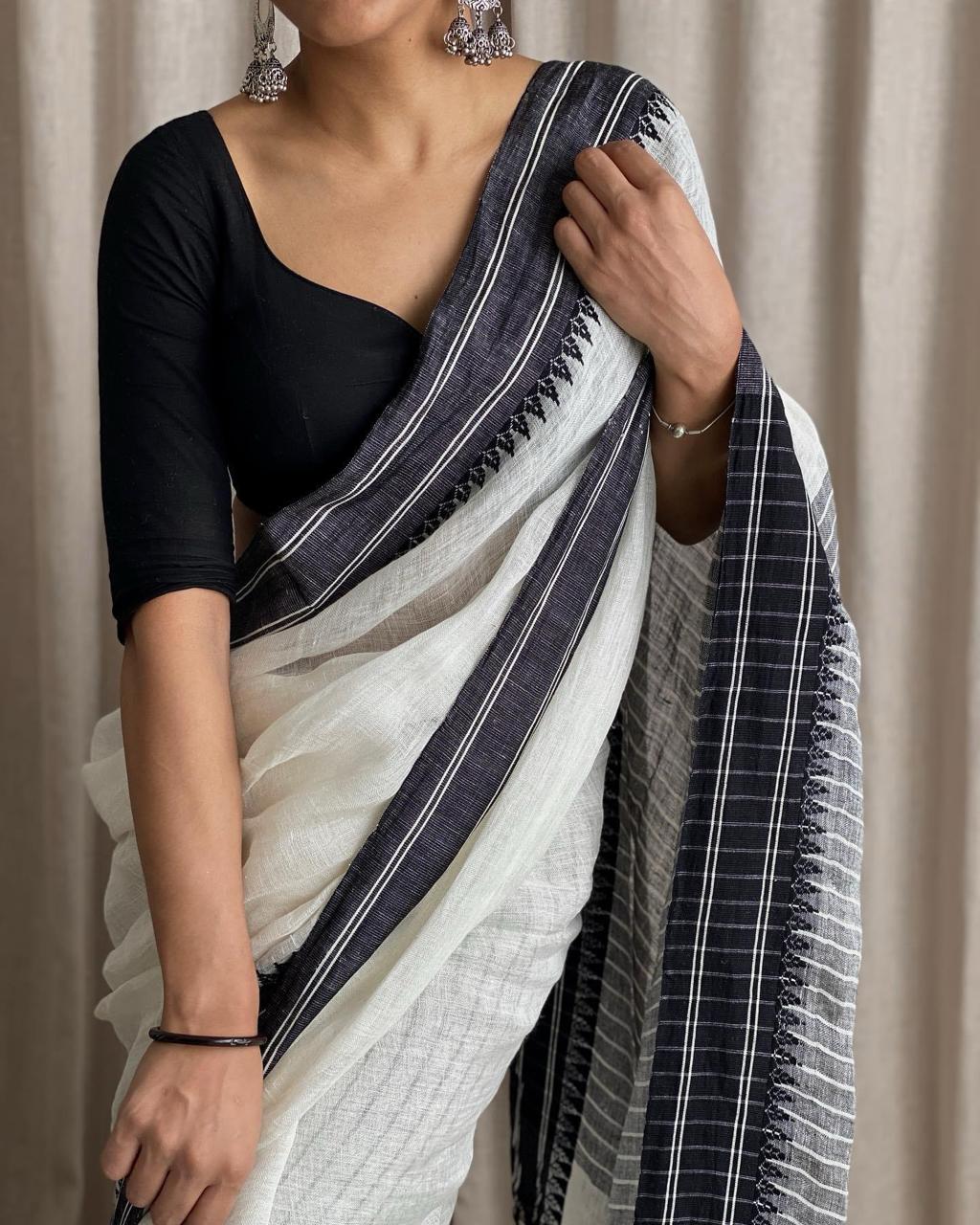 Khadi Cotton Saree-005