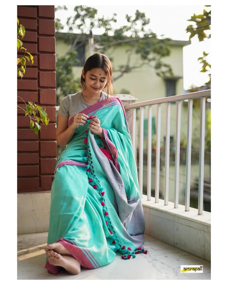 Khadi Cotton Saree-001