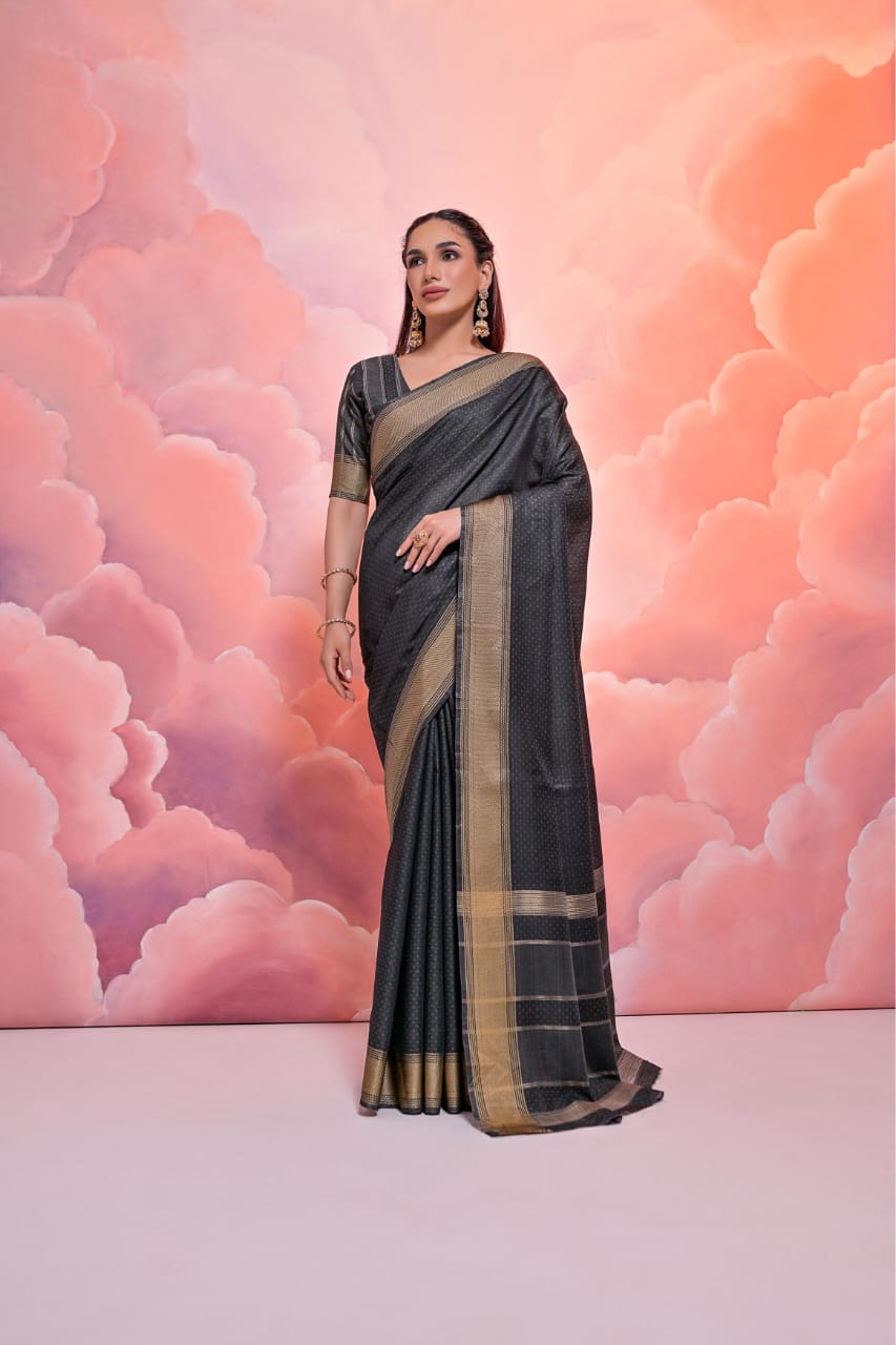 Soft Resham Silk Saree-002