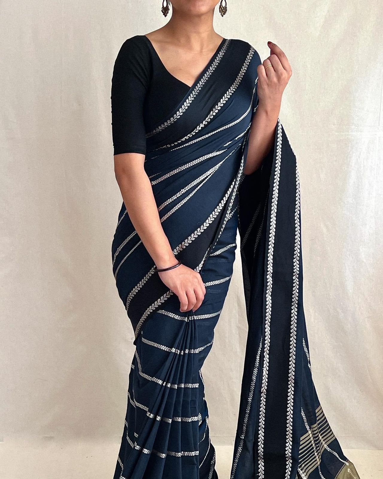Khadi Cotton Saree-011