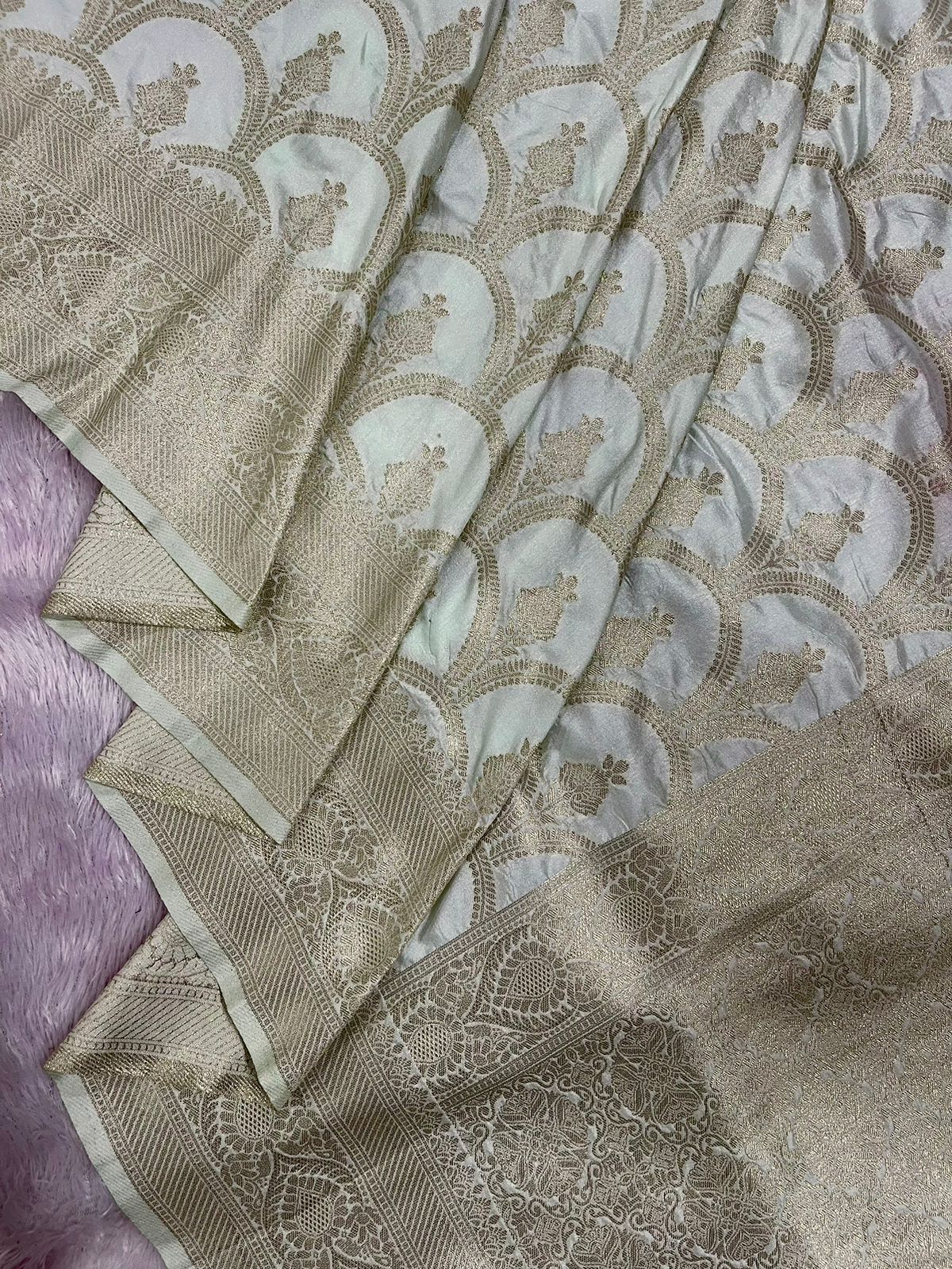 Soft Georgette Dola Silk Saree- 004