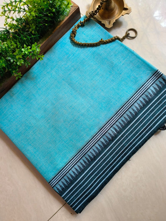 Luxurious Pondoru Handwoven Khadi Drape (Authentic Charka Spun)- 012