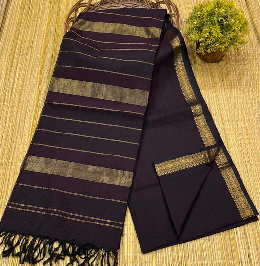 Maheshwari Saree in Handwoven Heritage Weave-089