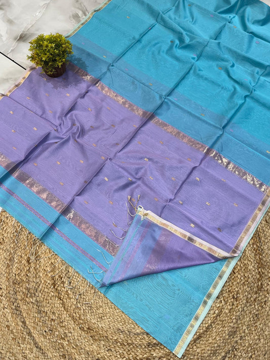 Maheshwari Saree in Handwoven Heritage Weave-133