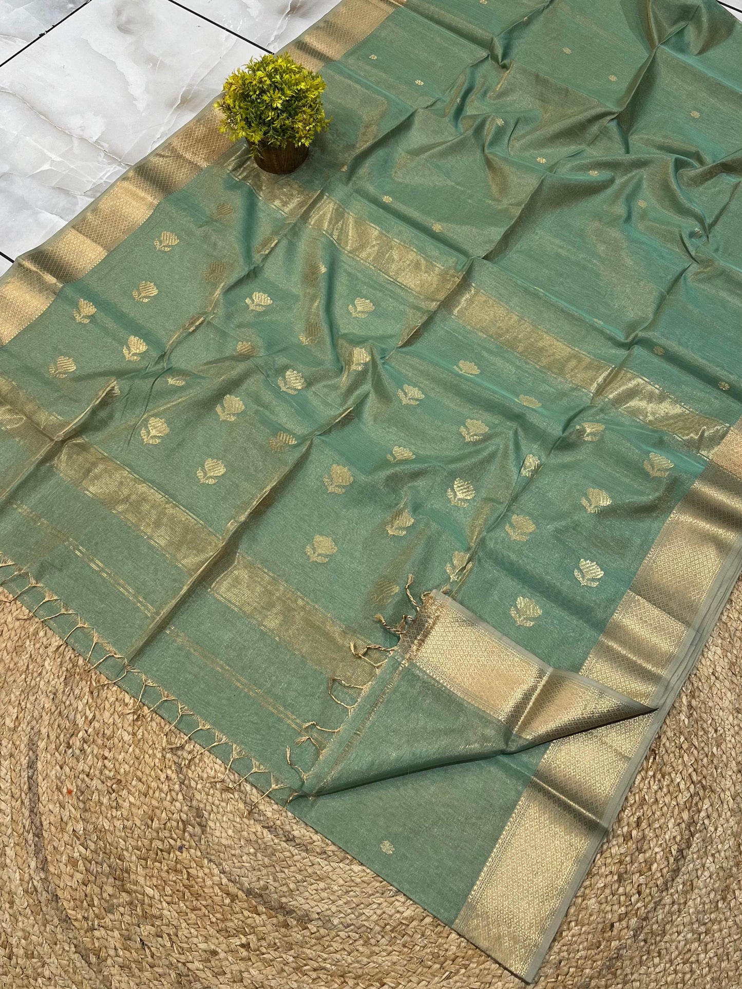 Maheshwari Saree in Handwoven Heritage Weave-130