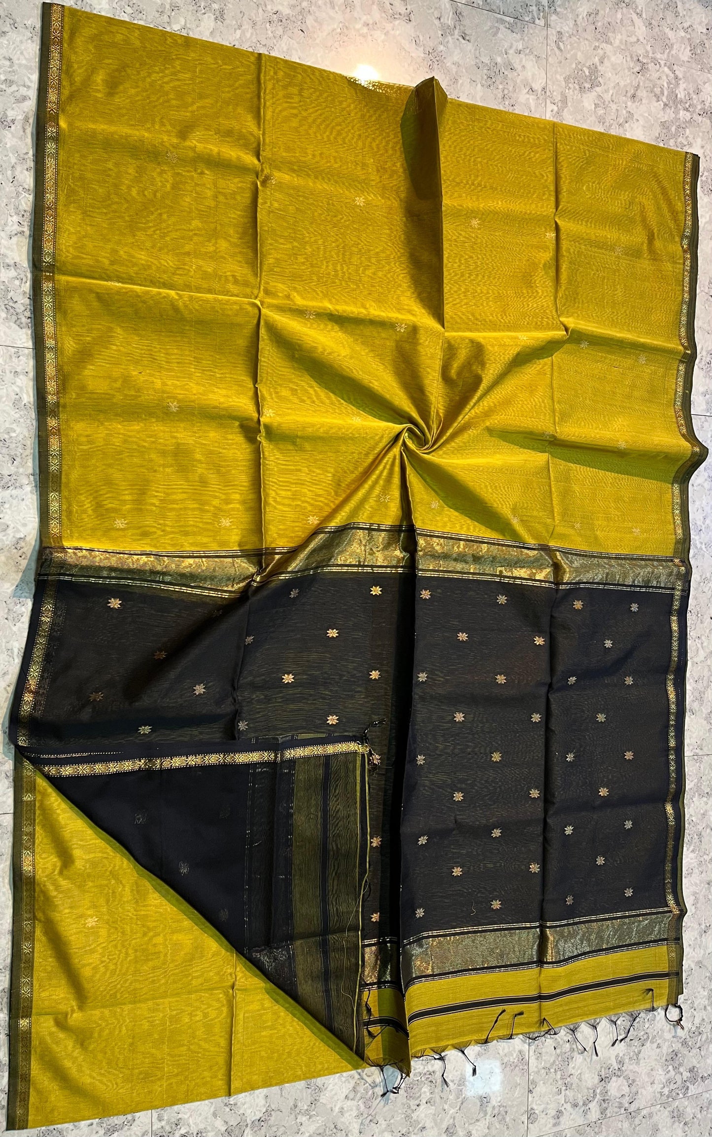 Maheshwari Saree in Handwoven Heritage Weave-224