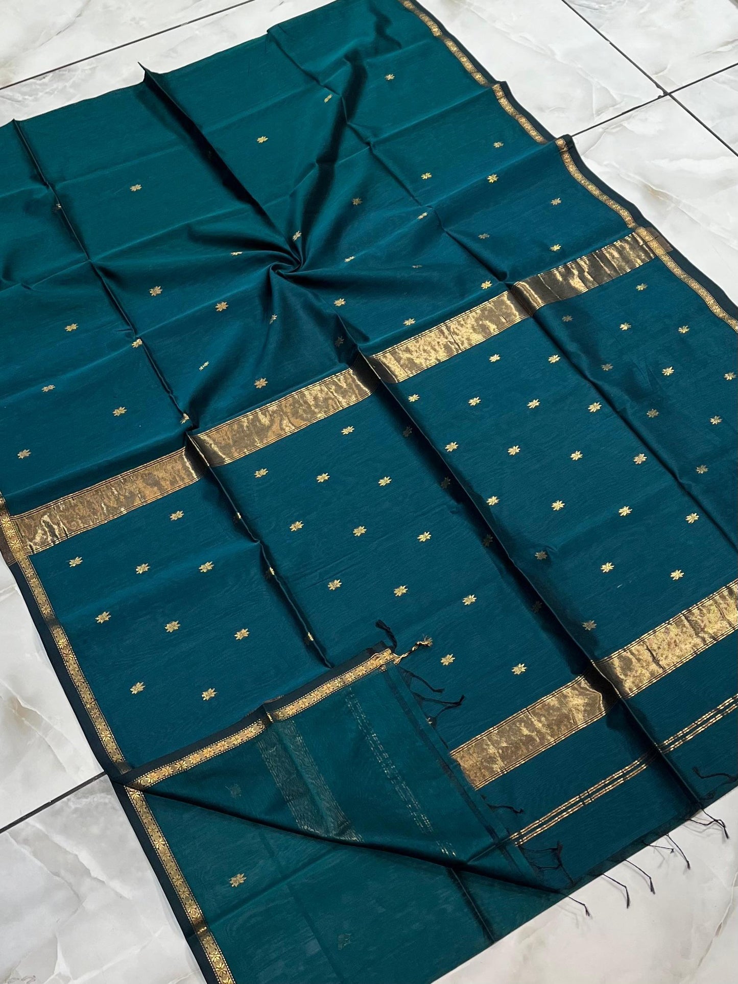 Maheshwari Saree in Handwoven Heritage Weave-261