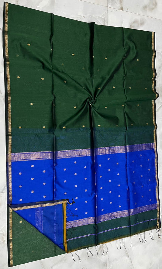 Maheshwari Saree in Handwoven Heritage Weave-278