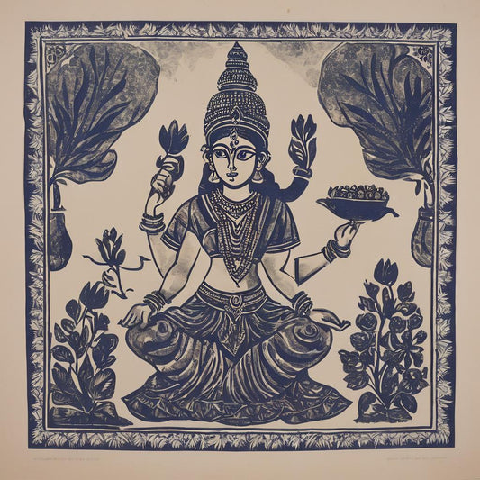 Handblock printing: intricate textile artistry