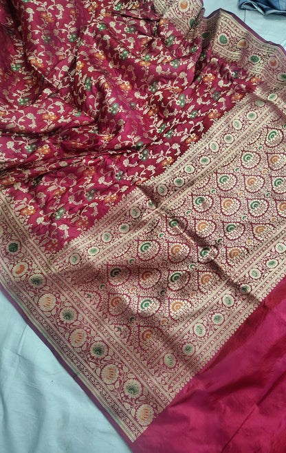 Banarasi Pure Katan Silk Saree- KT006
