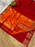 Maheshwari Saree in Handwoven Heritage Weave-116