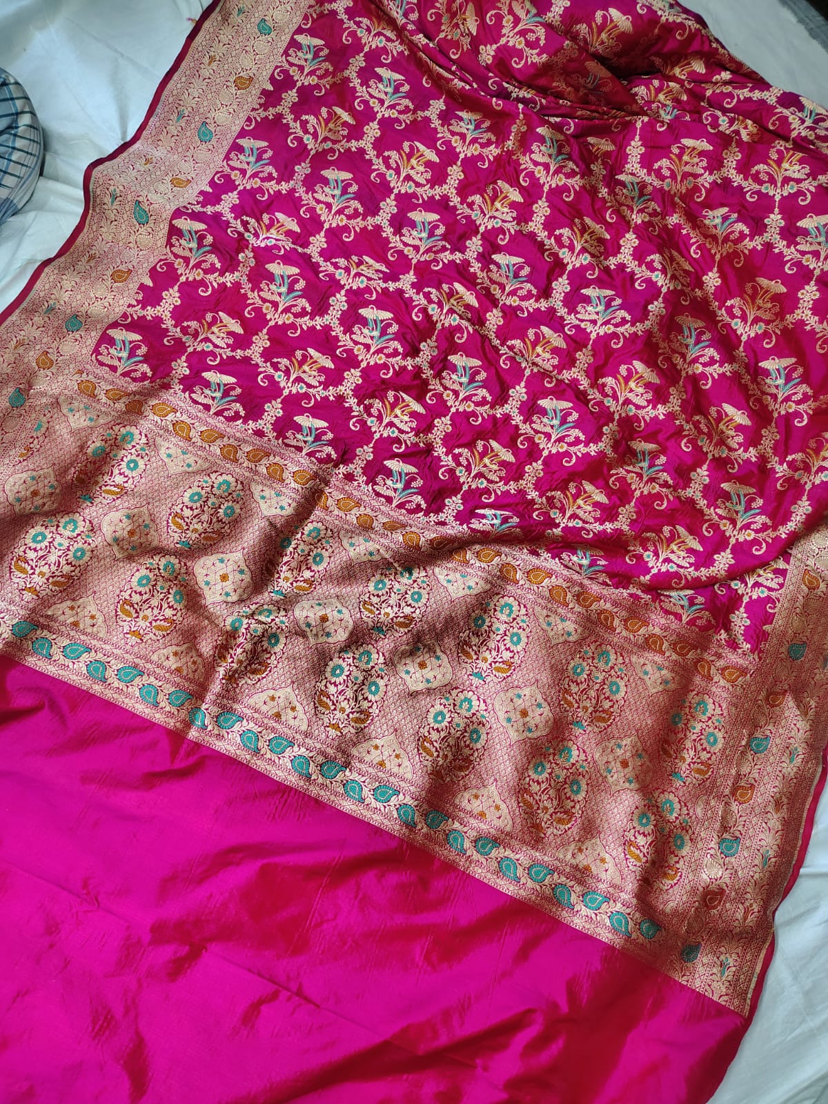 Banarasi Pure Katan Silk Saree- KT005
