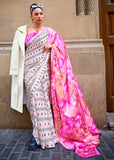 Satin Crepe Saree-003