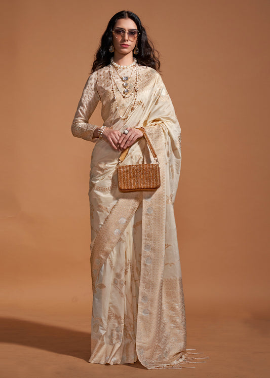 Georgette Handloom Weaving Silk Saree-005