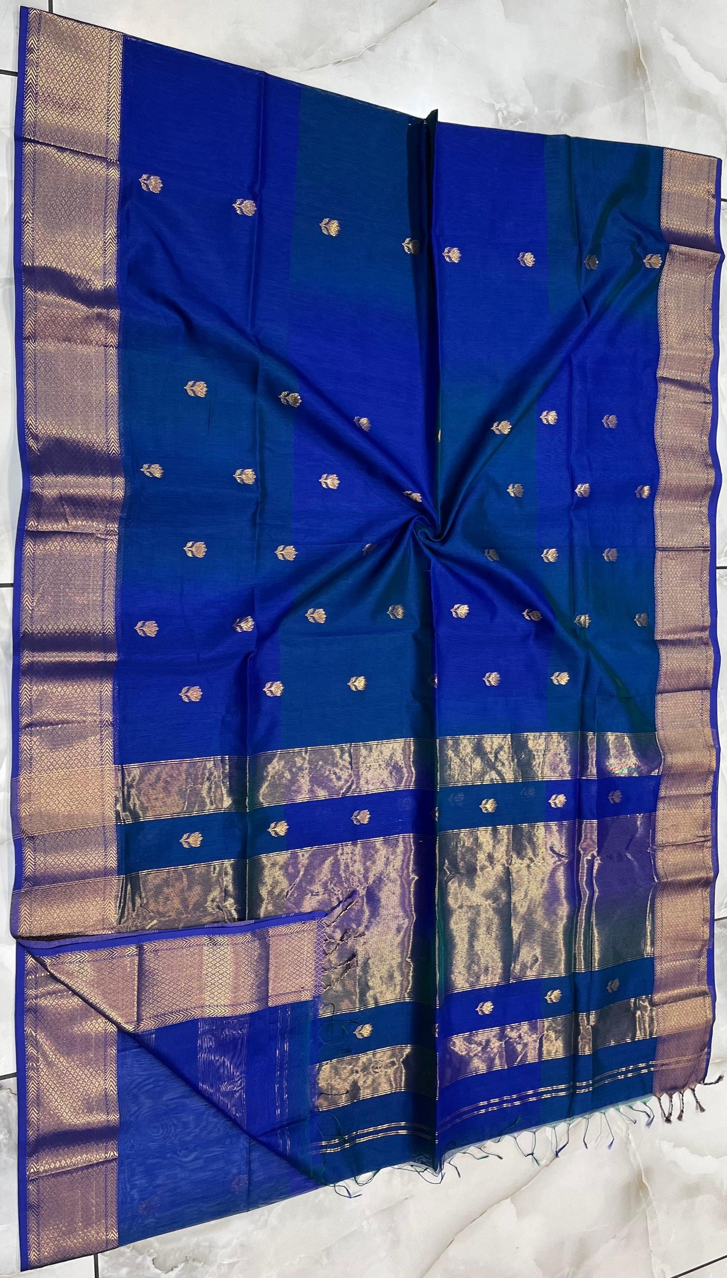 Maheshwari Saree in Handwoven Heritage Weave-122