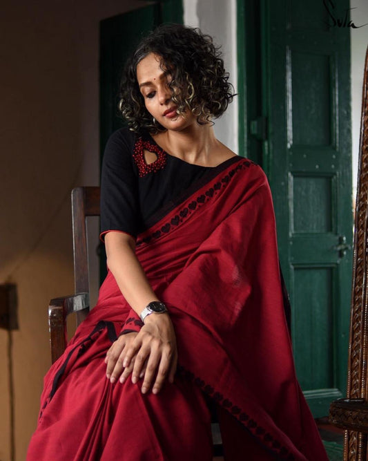 Heartfelt Elegance Khadi Saree (Product Code- 004)