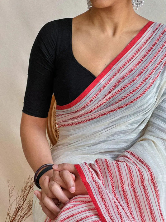 Khadi Cotton Saree-012