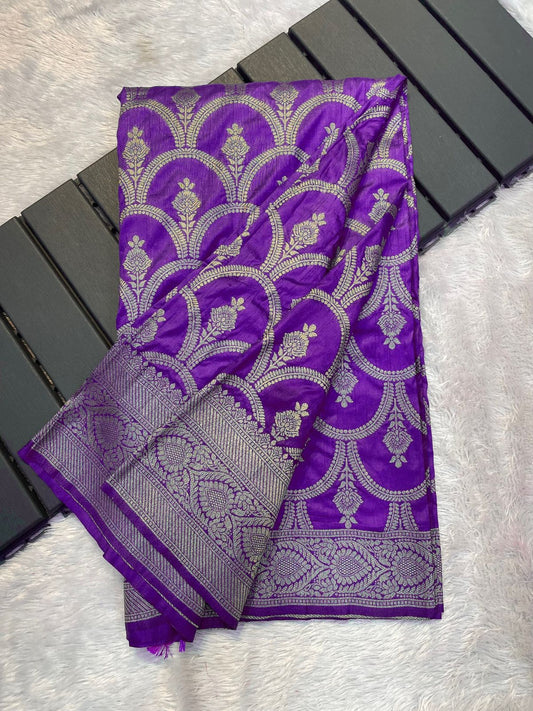 Soft Georgette Dola Silk Saree- 003