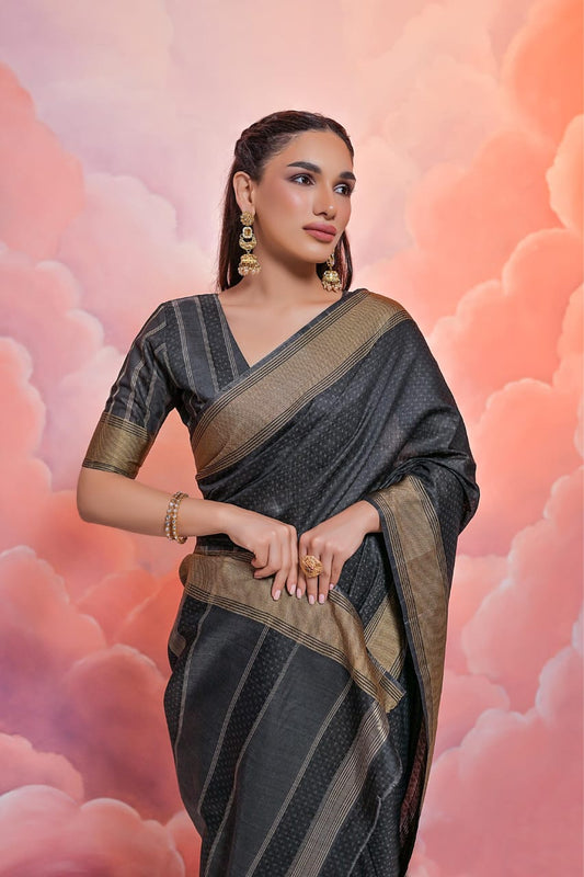 Soft Resham Silk Saree-002