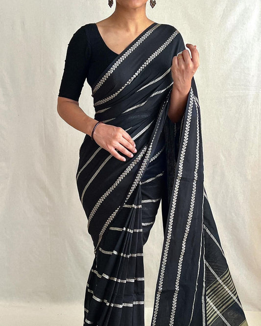 Khadi Cotton Saree-011