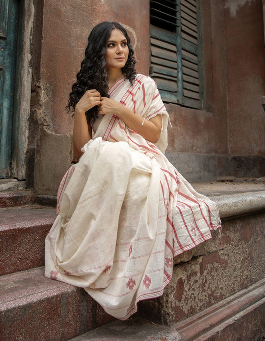 Khadi Cotton Saree-003