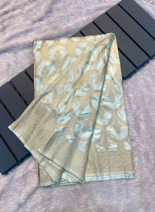 Soft Georgette Dola Silk Saree- 004