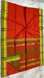 Maheshwari Saree in Handwoven Heritage Weave-041