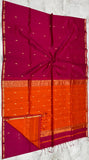 Maheshwari Saree in Handwoven Heritage Weave-013