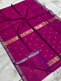 Maheshwari Saree in Handwoven Heritage Weave-003