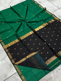 Maheshwari Saree in Handwoven Heritage Weave-011