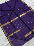 Maheshwari Saree in Handwoven Heritage Weave-006