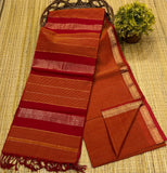 Maheshwari Saree in Handwoven Heritage Weave-077