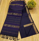 Maheshwari Saree in Handwoven Heritage Weave-082