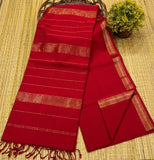 Maheshwari Saree in Handwoven Heritage Weave-095
