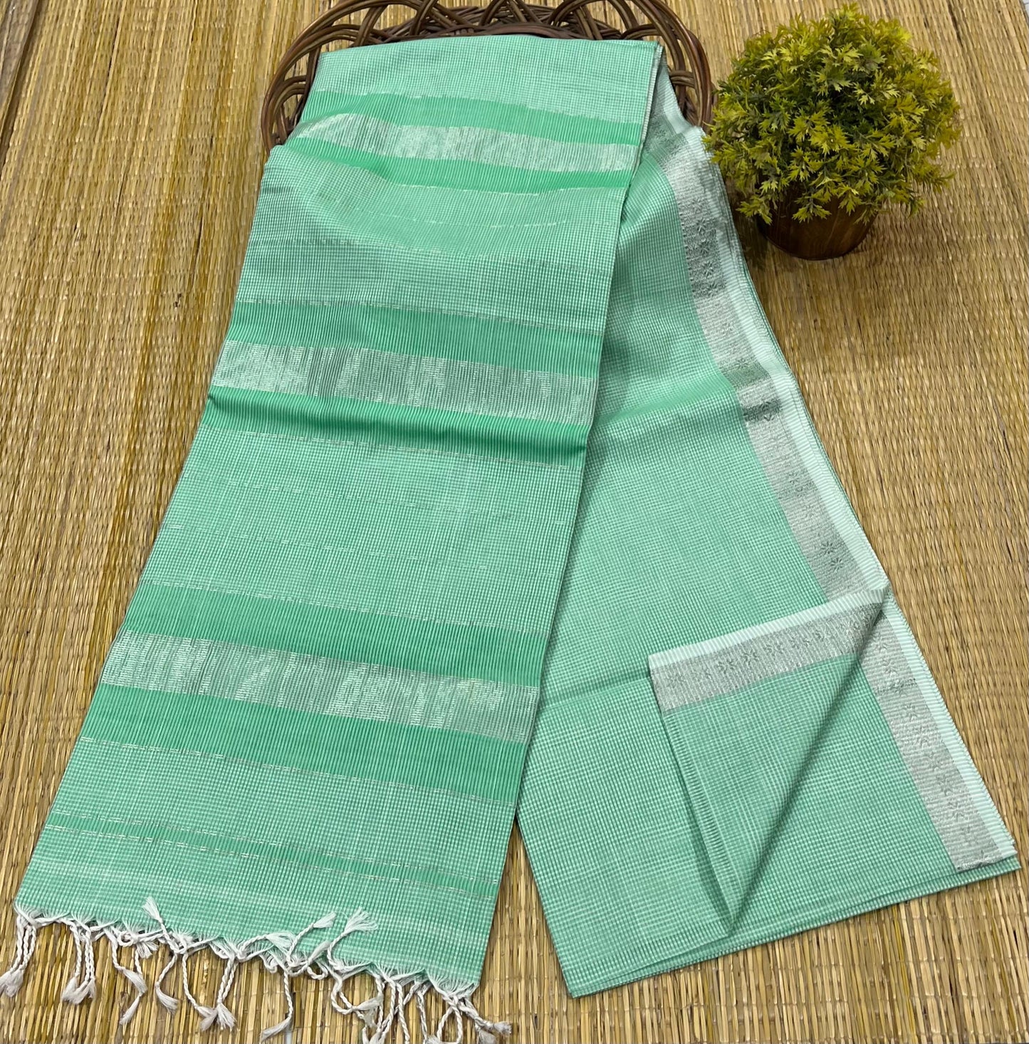 Maheshwari Saree in Handwoven Heritage Weave-083