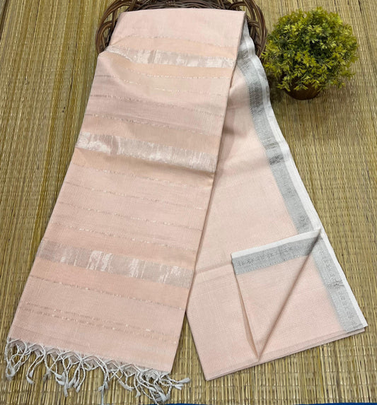 Maheshwari Saree in Handwoven Heritage Weave-090