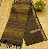 Maheshwari Saree in Handwoven Heritage Weave-068