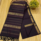 Maheshwari Saree in Handwoven Heritage Weave-089