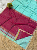 Maheshwari Saree in Handwoven Heritage Weave-137