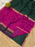 Maheshwari Saree in Handwoven Heritage Weave-143