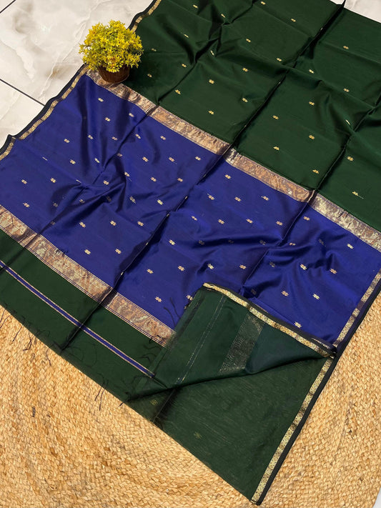 Maheshwari Saree in Handwoven Heritage Weave-153