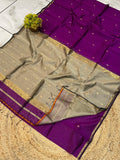 Maheshwari Saree in Handwoven Heritage Weave-152