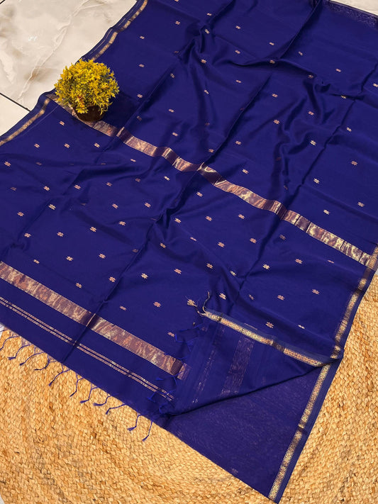 Maheshwari Saree in Handwoven Heritage Weave-166