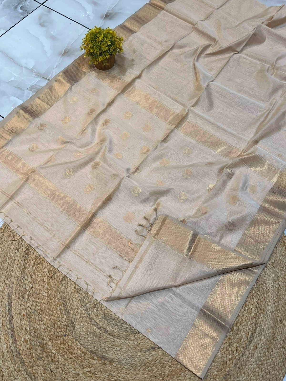Maheshwari Saree in Handwoven Heritage Weave-167