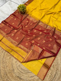 Maheshwari Saree in Handwoven Heritage Weave-131